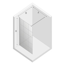 New Trendy New Modus Black EXK-5545 Душевое ограждение 70x200 см, Польша - фото 1 - фото 3