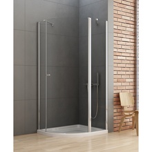 New Trendy New Soleo Chrome K-0422 Душевой уголок 85x120x195 см, Польша - фото 1 - фото 2