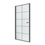 New Trendy New Varia Black D-0278A Душевая дверь 100x195 см, Польша - фото 1