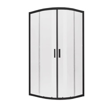 New Trendy New Varia Black K-0566 Душевой уголок 90x90x190 см, Польша - фото 1 - фото 1