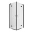 New Trendy Reflexa Black EXK-4979 Душевой уголок 100x90x200 см, Польша - фото 1