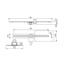 New Trendy Visio Slim OL-0078 Чёрный матовый 80 Душевой трап 86x9,4x6,3 см, Польша - фото 3