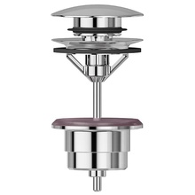 Newform Accesssori 230.21.018 Донный клапан 6,4x6,4x13,7 см, Италия - фото 1 - фото 1