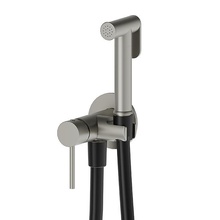 Newform Delta Zero 886E.59.064 Со смесителем Gun Metal Гигиенический душ Италия - фото 1 - фото 1