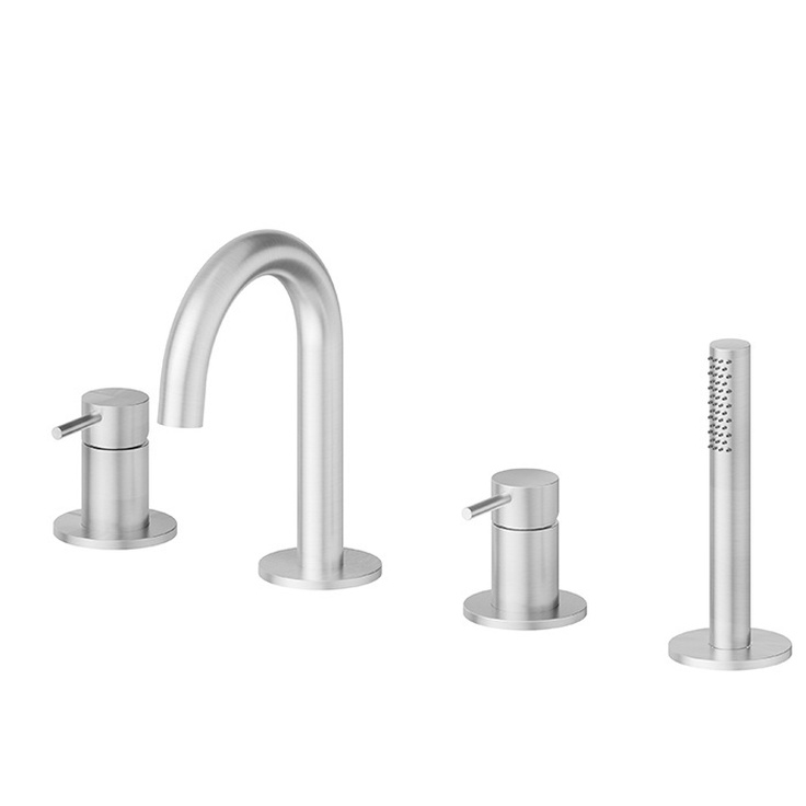 Newform X-Steel 316 69682XC.50.050 На борт ванны Нержавеющая сталь Смеситель для ванны, Италия - фото 1 Newform X-Steel 316 69682XC.50.050 На борт ванны Нержавеющая сталь Смеситель для ванны, Италия - фото 1