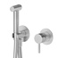 Newform X-Steel 316 69681EX.50.050 Нержавеющая сталь Смеситель с гигиеническим душем 9,8x8,2x18,8 см, для встраиваемых систем, Италия - фото 1