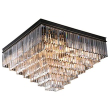 Newport 31100 31117/PL black+gold Люстра потолочная 80x80x49 см, США - фото 1 - фото 1