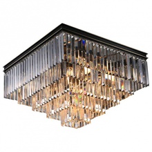 Newport 31100 31112/PL black+gold Люстра потолочная 60x60x38 см, США - фото 1 - фото 1