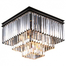 Newport 31100 31105/PL black+gold Люстра потолочная 40x40x32 см, США - фото 1 - фото 1