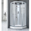 Niagara Lux NG-7717WBK Прозрачное стекло / Серый 100х100