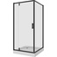 Niagara Nova NG-6802-08 BLACK Прозрачное стекло  / Черный 100х100 Душевой уголок 100x100x190 см, Китай - фото 2