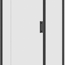 Niagara Nova NG-6802-08 BLACK Прозрачное стекло  / Черный 100х100 Душевой уголок 100x100x190 см, Китай - фото 1 - фото 2