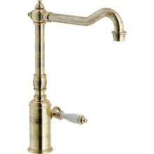 Nobili Charlie CH75113BR Для кухни Бронза Смеситель 5,6x22x33 см, для кухонной мойки, Италия - фото 1 - фото 1