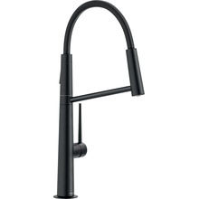 Nobili Levante MV123300BM Для кухни Черный матовый Смеситель 21,2x6x47 см, для кухонной мойки, Италия - фото 1 - фото 1