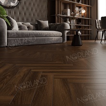 Norland Elegant Herringbone Strong LF304-31 Дуб Альба Ламинат 60x10x1,2 см, Россия - фото 1 - фото 4