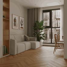 Norland Elegant Herringbone Strong LF304-36 Дуб Наксос Ламинат 60x10x1,2 см, Россия - фото 1 - фото 3