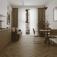 Norland Elegant Herringbone Strong LF304-40 Дуб Лира Ламинат 60x10x1,2 см, Россия - фото 1 - фото 4