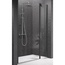 Novellini Young Y22P97-1H Прозрачное стекло / Профиль Чёрный матовый 100х200 Душевая дверь 97x200 см, Италия - фото 1
