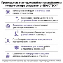 NovoTech Ledo 359968 Настольная лампа офисная 80x51 см, Венгрия - фото 1 - фото 3