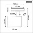 NovoTech Selene 359908 Светильник 10x5,5x8,7 см, Венгрия - фото 5