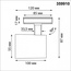 NovoTech Selene 359910 Светильник 10x5,5x8,7 см, Венгрия - фото 5