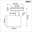 NovoTech Selene 359911 Светильник 10x5,5x8,7 см, Венгрия - фото 5
