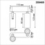 NovoTech Shino 359469 Трековый светильник 11,5x3,3x12,3 см, Венгрия - фото 7
