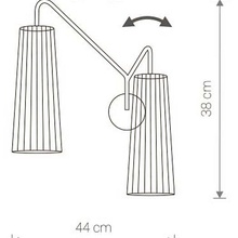 Nowodvorski Dover 9260-2 Бра 44x38 см, Польша - фото 1 - 2 Nowodvorski Dover 9260-2 Бра 44x38 см, Польша - фото 1 - фото 2