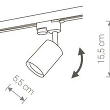Nowodvorski Profile eye 9322 Трековый светильник Польша - фото 1 - фото 2
