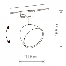 Nowodvorski Profile vespa 8824 Светильник Польша - фото 1 - фото 2