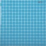 NSmosaic Econom GB03 Стекло Ср голубой (сетка) Мозаика 32,7x32,7 см, Китай, под мозаику - фото 1