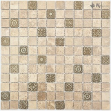 NSmosaic Stone K-717 Глянцевая Мозаика 29,8x29,8 см, Китай, под мозаику - фото 1 - фото 1