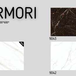 NT Ceramic Marmori 60x60, для ванной, керамогранит, стиль: современный, цвет: серый, Китай, под камень , глянцевая - фото интерьера 1 - фото 1