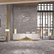 Ocean Ceramic India Fossil 60x120 см, керамогранит, Индия, терраццо - фото интерьера 1 - фото 1