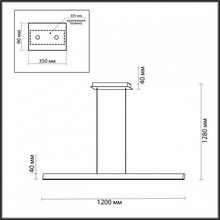 Odeon Light BEVEREN 7007/38L Потолочный светильник 120x4x128 см, Италия - фото 1 - фото 4