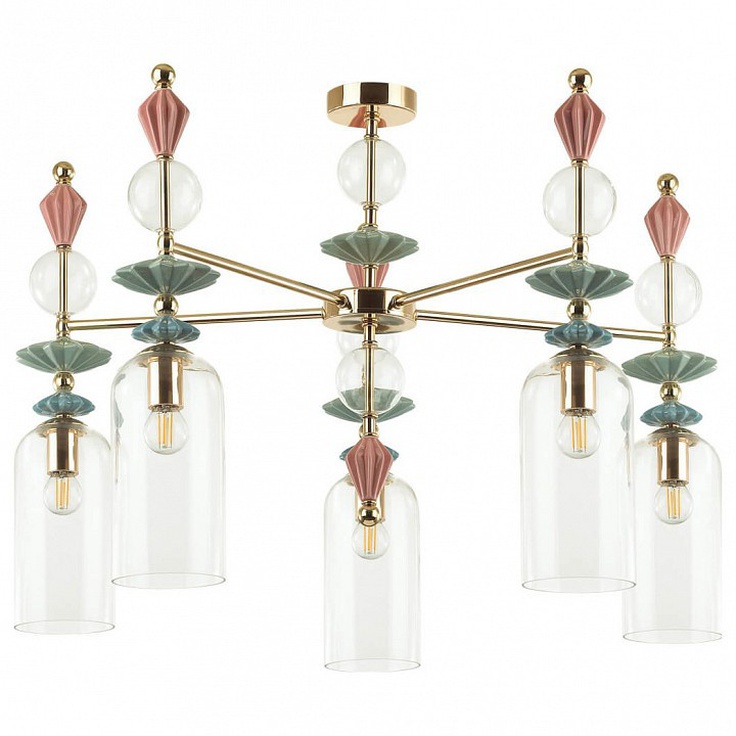 Odeon Light Bizet 4855/5C Люстра потолочная Италия - фото 1 Odeon Light Bizet 4855/5C Люстра потолочная Италия - фото 1