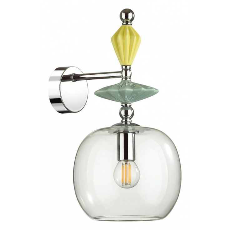 Odeon Light Bizet 4893/1WB Бра 17,8x35,5 см, Италия - фото 1 Odeon Light Bizet 4893/1WB Бра 17,8x35,5 см, Италия - фото 1