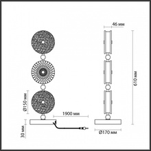 Odeon Light Caramella 5412/13TL Настольная лампа декоративная Италия - фото 1 - фото 4