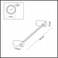 Odeon Light Dalia 4396/6WL Настенный светильник 63,5x5 см, Италия - фото 5