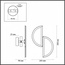 Odeon Light Toscana 5447/2W Настенный светильник 30x20,5 см, Италия - фото 5