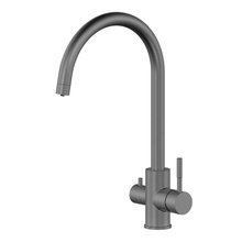 Oliveeka KS OL-458022-BGM Для кухонной мойки Оружейная сталь Смеситель 26,2x13,2x40,7 см, для кухонной мойки, Польша - фото 1 - фото 1