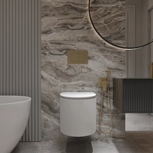 Oliveeka Quiet Force OL-G27 Унитаз подвесной 53,5x37x35 см, Польша - фото 1 - фото 3