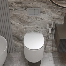 Oliveeka Quiet Force OL-G27 Унитаз подвесной 53,5x37x35 см, Польша - фото 1 - фото 4