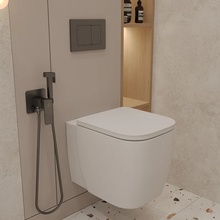 Oliveeka Quiet Force OL-G1 Унитаз подвесной 50x36,5x36 см, Польша - фото 1 - фото 2