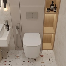 Oliveeka Quiet Force OL-G1 Унитаз подвесной 50x36,5x36 см, Польша - фото 1 - фото 4