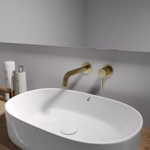 Oliveeka Y-Line OL-88869017-BG Встраиваемый для раковины Золото матовое Смеситель для встраиваемых систем, Польша - фото 1 - фото 2