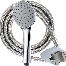 Olive'S Girona 01221GR Для ванны с душем Хром Смеситель 41,4x22,4 см, для ванны - фото 1 - фото 2