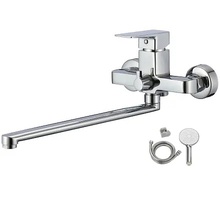 Olive'S Navarra 25221NR Для ванны Хром Смеситель 38,9x21x13,8 см, для ванны - фото 1 - фото 1