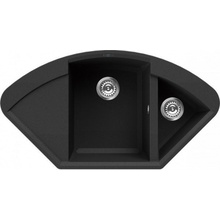 Omoikiri Sakaime 105С-BL черный Мойка кухонная 57,5x105,7x23 см, Япония - фото 1 - фото 1