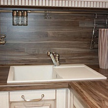 Omoikiri Sakaime 68-BE ваниль Мойка кухонная 50x68x23 см, Япония - фото 1 - фото 3